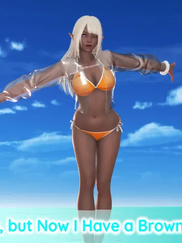 It's a Bit Sudden, but Now I Have a Brown Elven Girlfriend cover