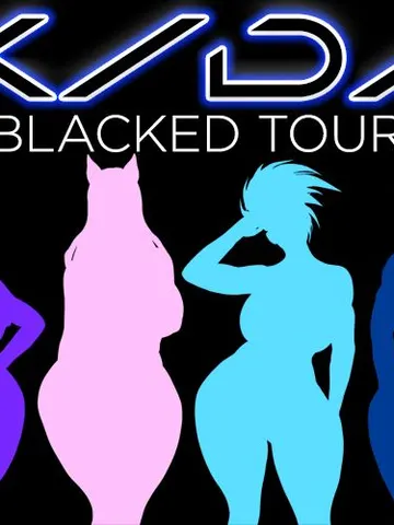 K/DA: Blacked Tour cover