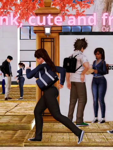 Pink Cute and Friendly or Maybe Not? cover