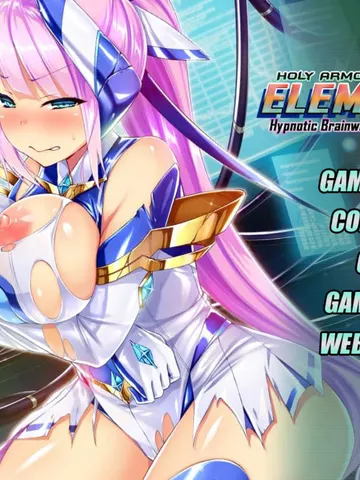 Holy Armored Princess Elementia Hypnotic Brainwashing of Disgrace cover