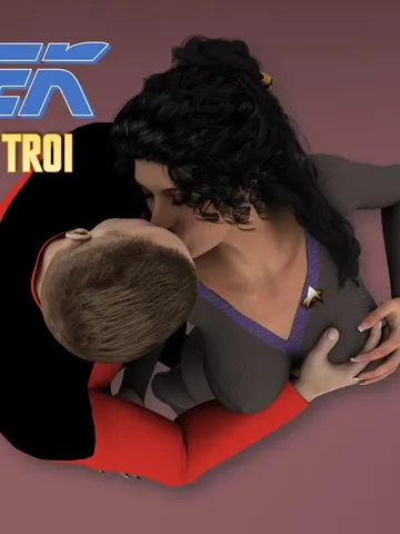 X-Trek: A Night with Troi cover