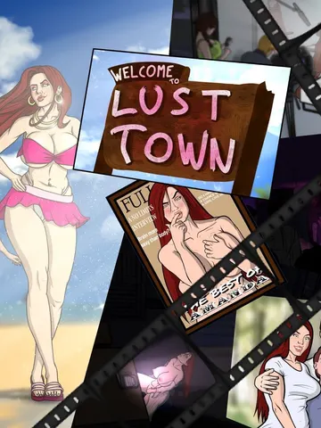Lust Town, Amanda’s road to porn cover