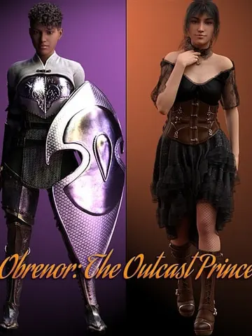 Obrenor: The Outcast Prince cover