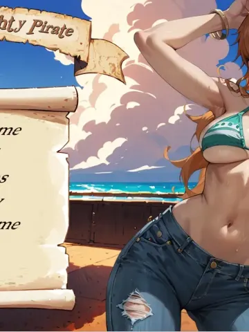 Nami, a Naughty Pirate cover