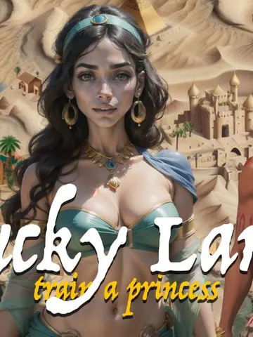 Lucky Land - Train a princess cover