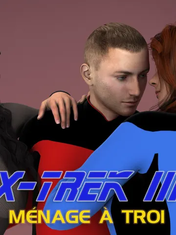 X-Trek III: Ménage à Troi cover
