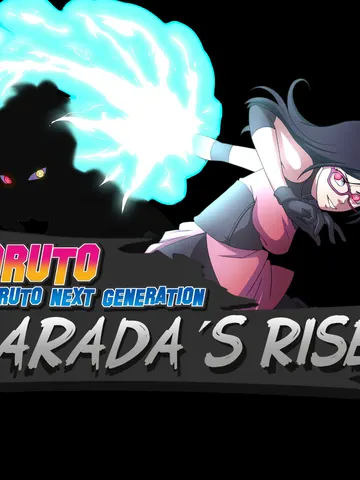 Sarada Rising + Boruto Naruto Next Generation cover