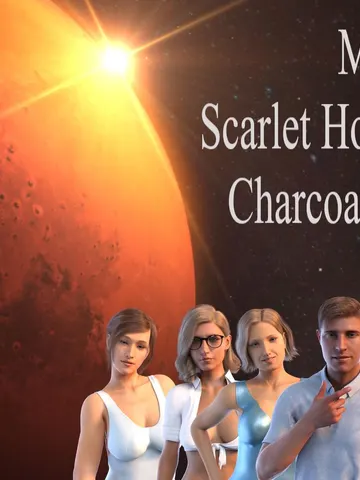 Mars: Scarlet Horizons Under Charcoal Darkness cover