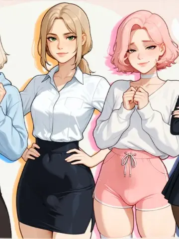 Femboy & Futa Cozy Cafe cover