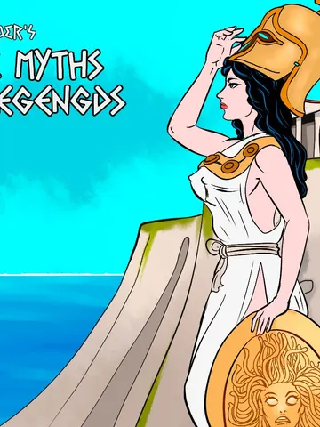 Dave Rooder's Greek Myths and legends cover
