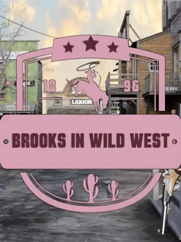 Brooks in Wild West cover