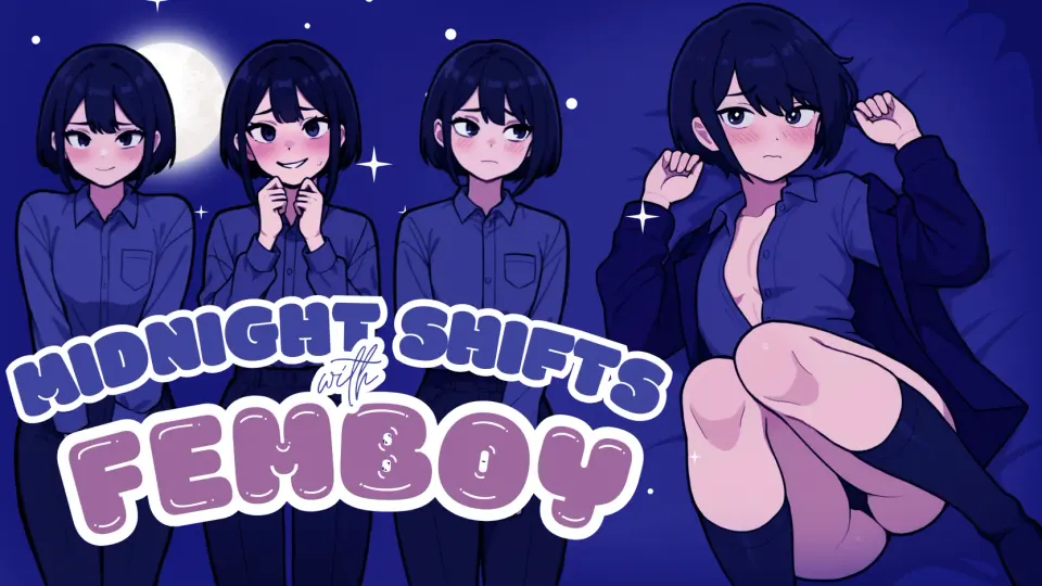 Midnight Shifts with Femboy cover, wide