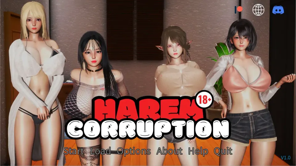 Harem Corruption cover, wide