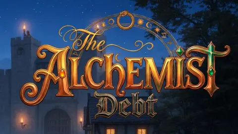 The Alchemist's Debt cover, wide