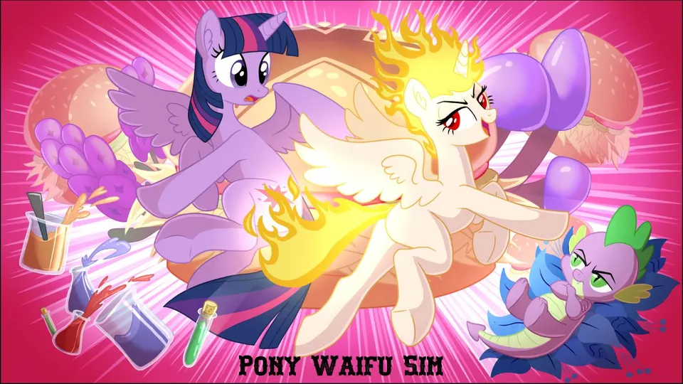 Pony Waifu Sim cover, wide
