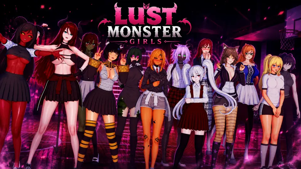 Lust Monster Girls cover, wide