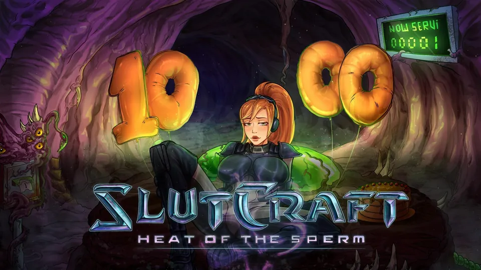 SlutCraft: Heat of the Sperm cover, wide