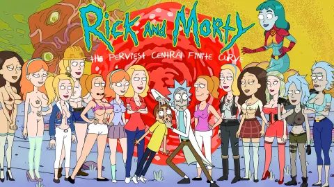 Rick and Morty - The Perviest Central Finite Curve cover, wide