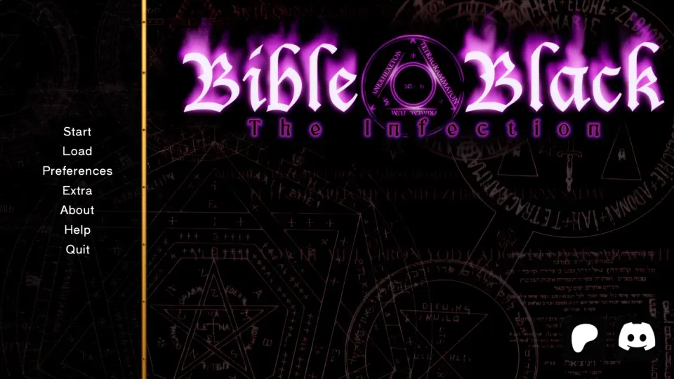 Bible Black -The Infection- Ren'Py Remake cover, wide