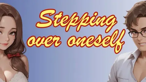 Stepping over Oneself cover, wide
