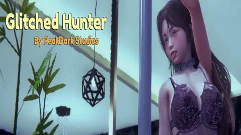 Glitched Hunter cover, wide