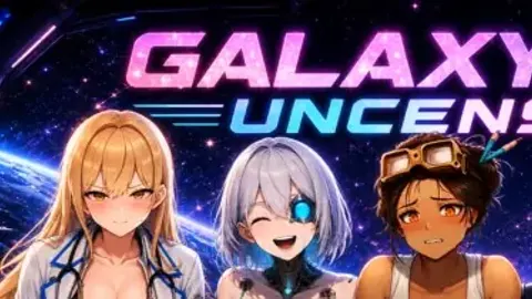 Galaxy Girls: Uncensored cover, wide