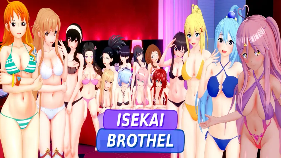 Isekai Brothel cover, wide