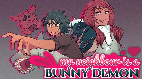 My Neighbor is a BUNNY DEMON cover, wide