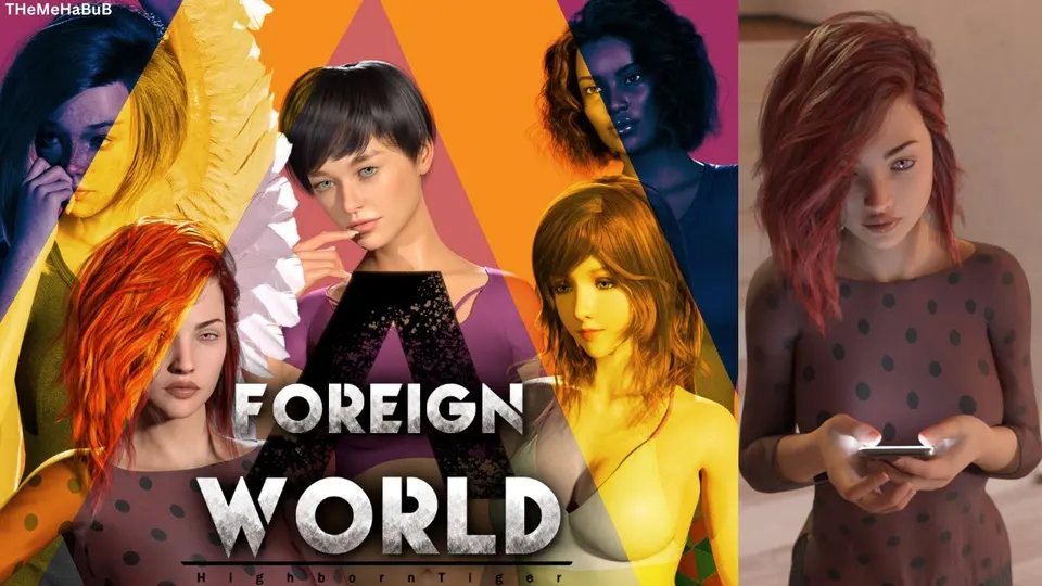 A Foreign World cover, wide