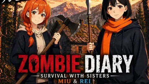 Zombie Diary: Survival with Sisters Miu & Rei cover, wide
