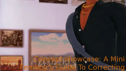 A Mini Femboy's Guide To Correcting a Messy Roommate cover, wide