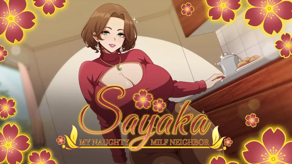 Sayaka My Naughty Milf Neighbor cover, wide