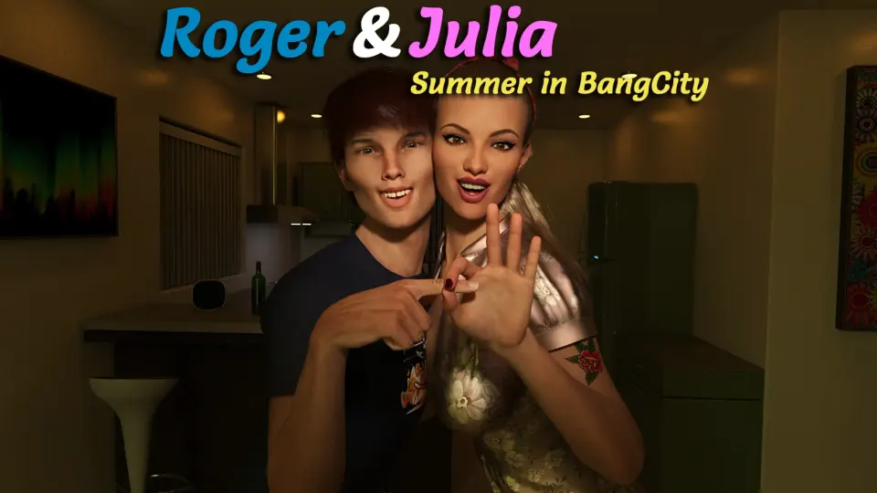 Roger & Julia - Summer in BangCity cover, wide