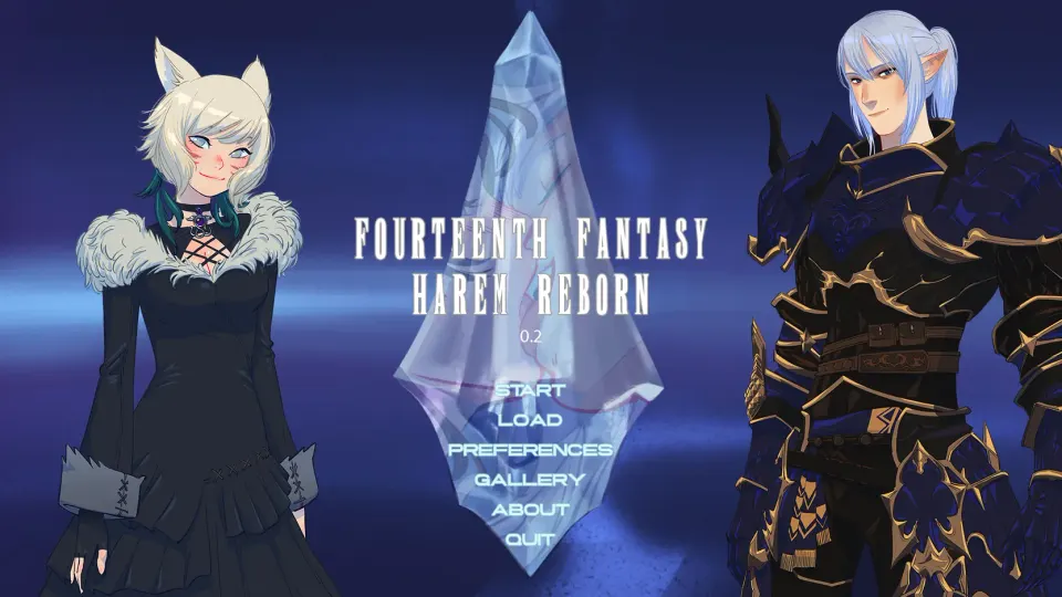 Fourteenth Fantasy : Harem Reborn cover, wide