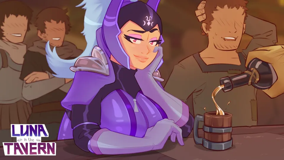 Luna in the Tavern cover, wide