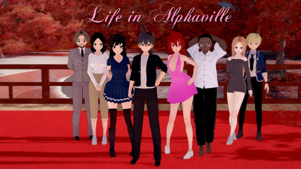 Life in Alphaville cover, wide