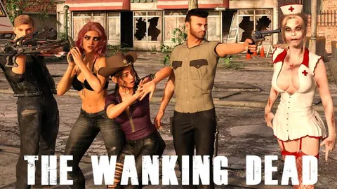The Wanking Dead cover, wide