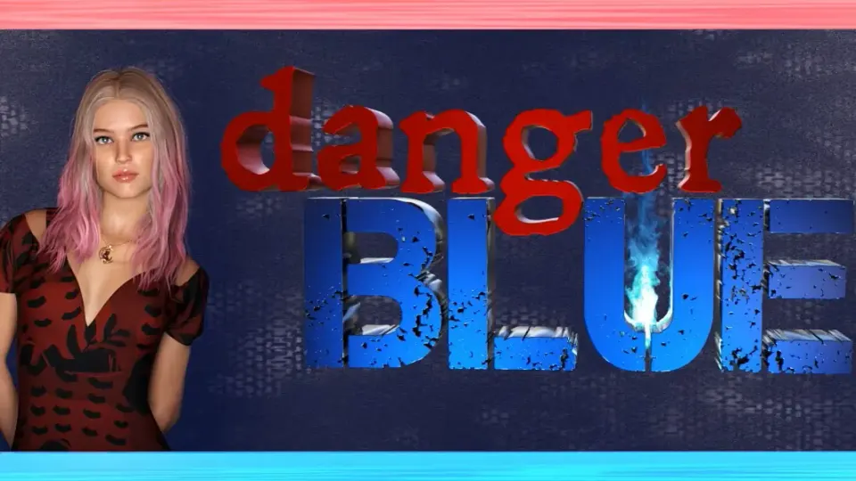Danger BLUE cover, wide