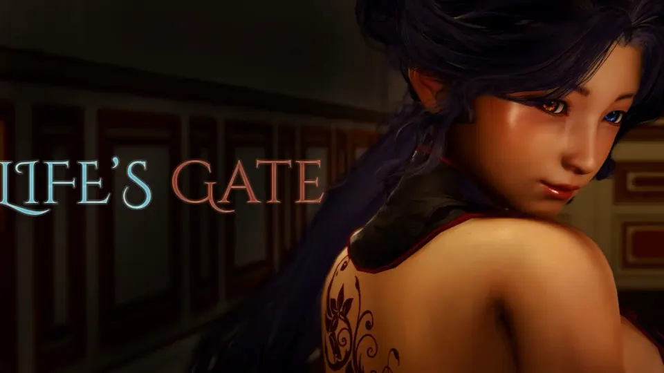 Life's Gate cover, wide