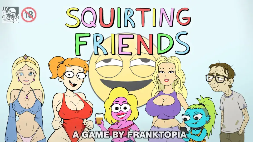 Squirting Friends cover, wide