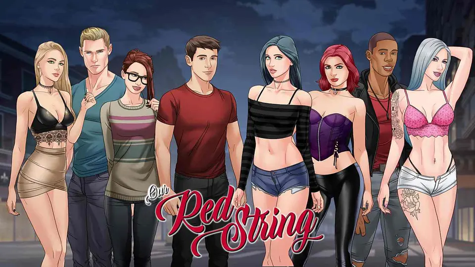 Our Red String cover, wide
