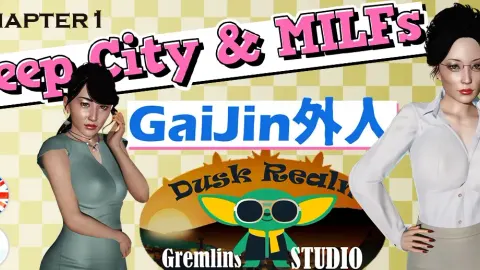 Deep City & MILFs Gaijin cover, wide