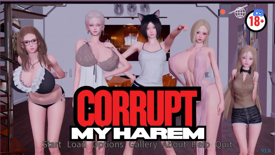 Corrupt My Harem cover, wide