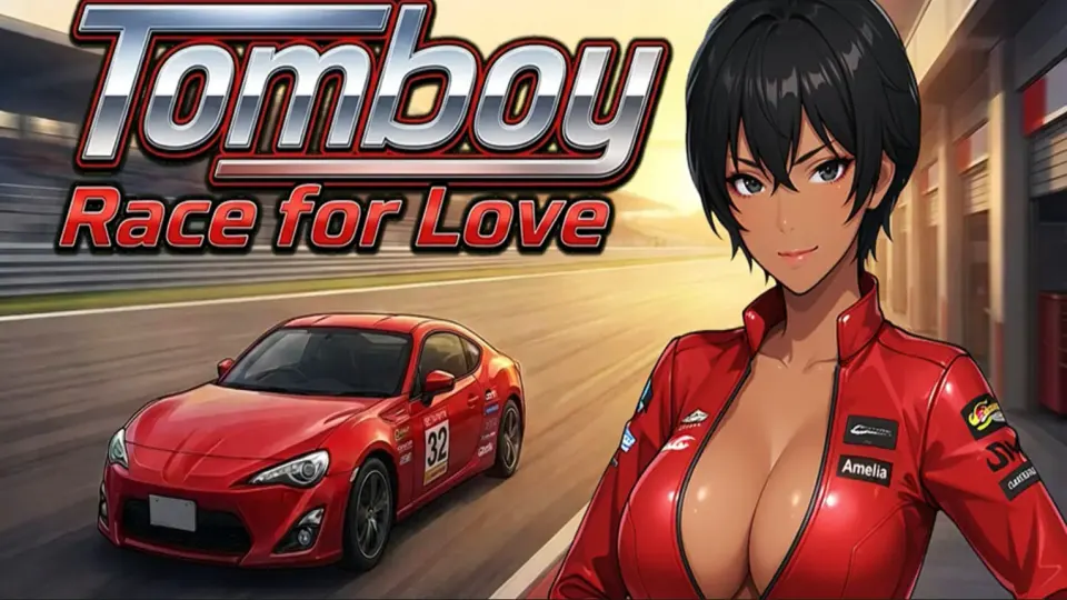 Tomboy Race for Love cover, wide