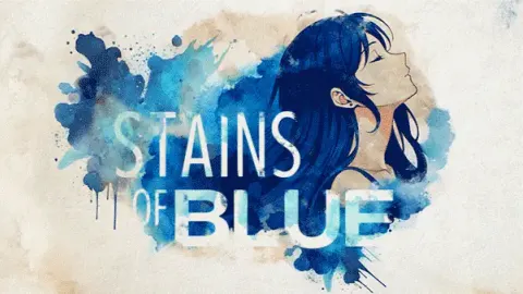 Stains of Blue cover, wide