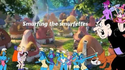 Smurfing the Smurfettes cover, wide