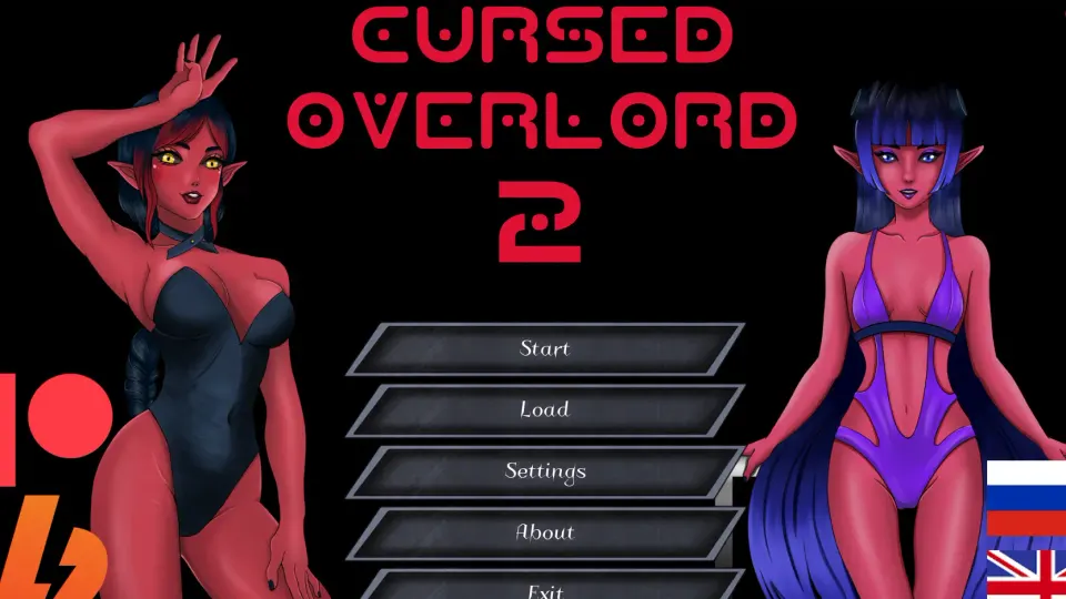 Cursed Overlord 2 cover, wide