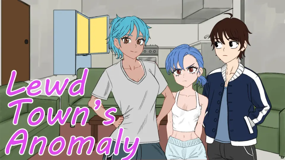 Lewd Town's Anomalies cover, wide