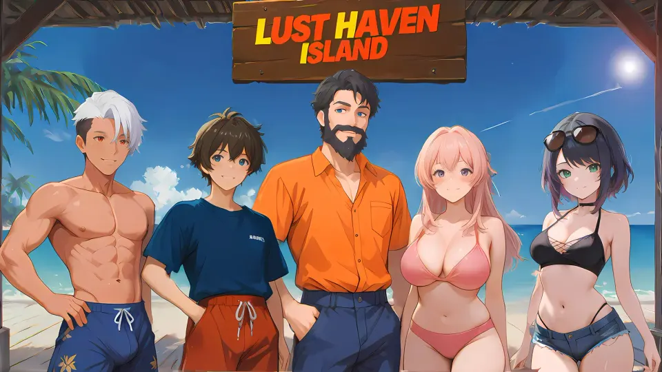 Lust Haven Island! Forbidden Shores cover, wide