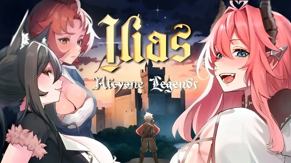 Ilias: Alcyone Legends cover, wide